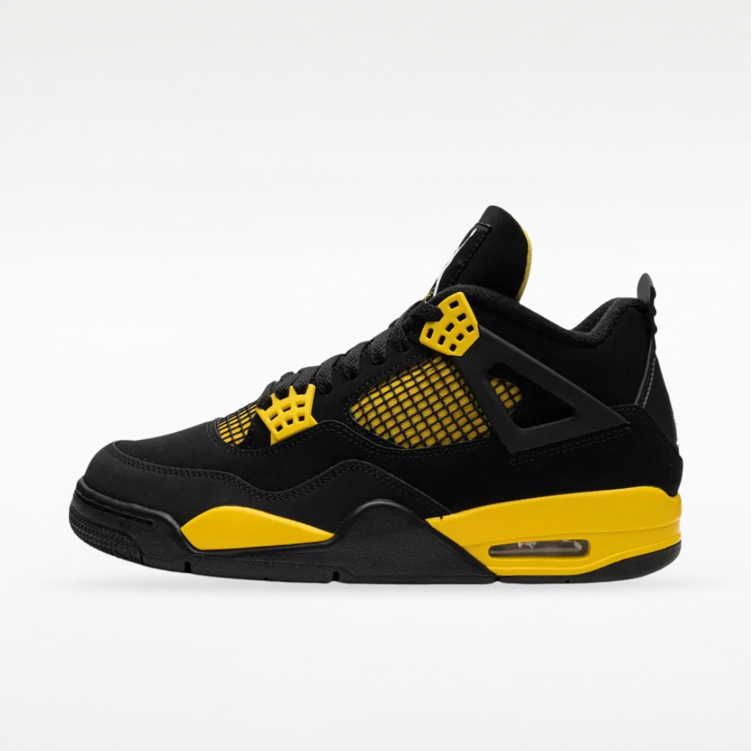 Air jordan 4 Thunder, vue de profil